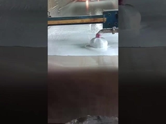 Οριζόντια αυτόματη συνεχής γραμμή παραγωγής αφρού