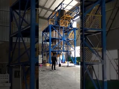 Στρογγυλή φυσαλίδων συνεχής αφρίζοντας αφρίζοντας μηχανή πολυουρεθάνιου μηχανών κάθετη