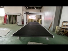 Διπλή δομένος αφρού σχεδιαγράμματος τεμνουσών μηχανών τέμνουσα μηχανή αφρού μαχαιριών οριζόντια