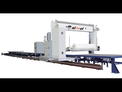 Ηλεκτρονικό έλεγχο Siemens C517 PU μακρύ αφρό κόψιμο Μηχανή εξοπλισμού απολέπισης κεφαλή με γραμμική κίνηση