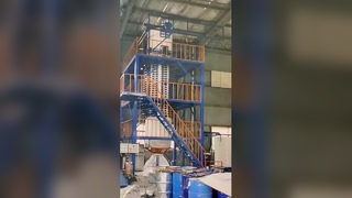 TDP-1500 Κατακόρυφος συνεχής κύλινδρος PU αφρός μηχανής 8~50kg/m³ Πυκνότητα 3000kg/h για έπιπλα