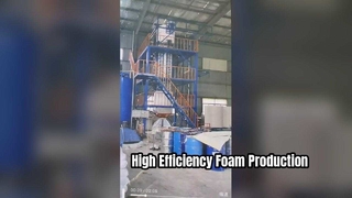TDP 1500 Vertical Continuous Foam Machine High Efficiency