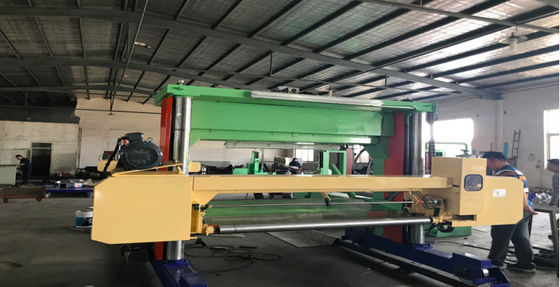 TDPA-2150 Οριζόντια μηχανή κοπής αφρού με οδική σιδηροτροχιά