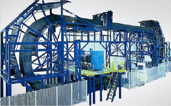 Μηχανή διαίρεσης κόψιμο CNC κυκλικής αφρού οβάλ-5 για το κόψιμο αφρού PU