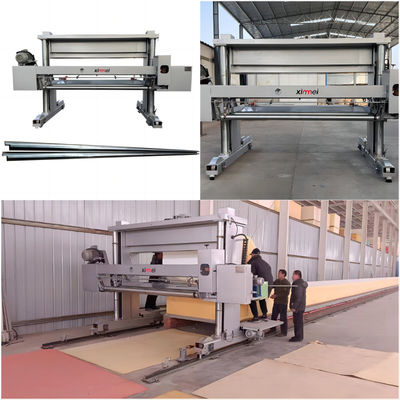 2150mm PE CNC Σκουπίδας κοπτική μηχανή Τρόπος 60 μέτρα Μακρύ σκουπίδας οριζόντια επιχορήγηση κινείται σε σιδηροδρομική γραμμή υψηλή απόδοση