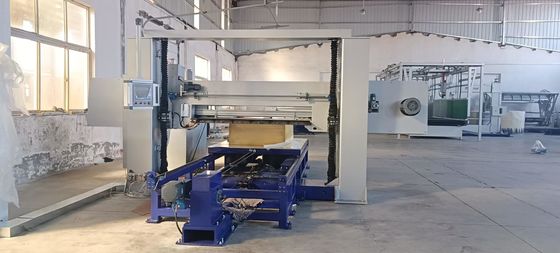Σφουγγάρι οριζόντια διαρροή αφρός Cnc μηχανή κόψιμο μπλοκ διαρροή υψηλή ακρίβεια