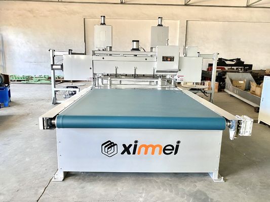 Ακριβής διπλή άκρη κοπή Cnc αφρό κοπτήρα αυτόματο για σφουγγάρι PE EVA